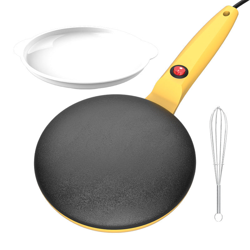 ✨Electric Crepe Maker – 8” Portable Crepe Pan Nonstick with Dipping Plate, Auto Shut-Off, On/Off Switch