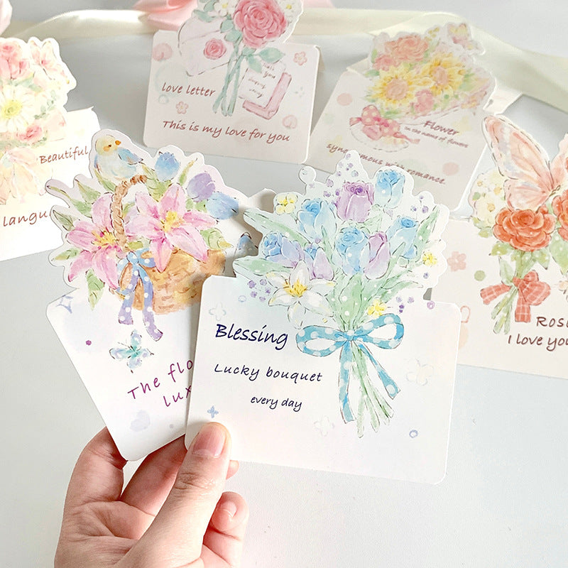 💞Valentine's Day 3D Flower Bouquet Greeting Card