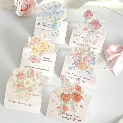 💞Valentine's Day 3D Flower Bouquet Greeting Card