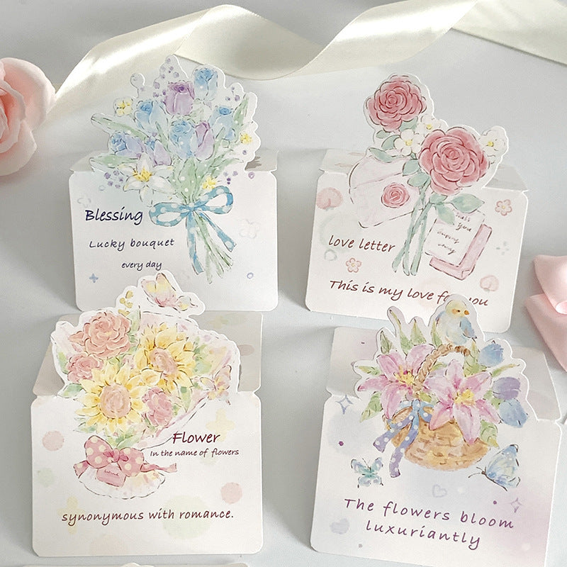 💞Valentine's Day 3D Flower Bouquet Greeting Card