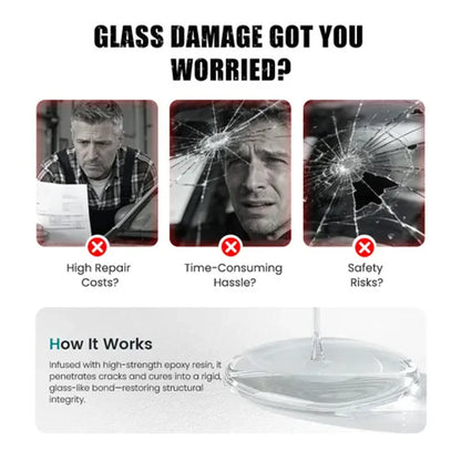 🔥LAST DAY 50% OFF🔥2026 New Car Windshield Crack Repair Fluid