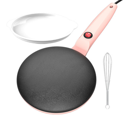 ✨Electric Crepe Maker – 8” Portable Crepe Pan Nonstick with Dipping Plate, Auto Shut-Off, On/Off Switch