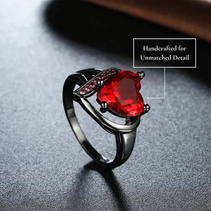 💫❤️‍🔥Valentine's Day 2026- 💍Couples Promise Rings with Heart Designs