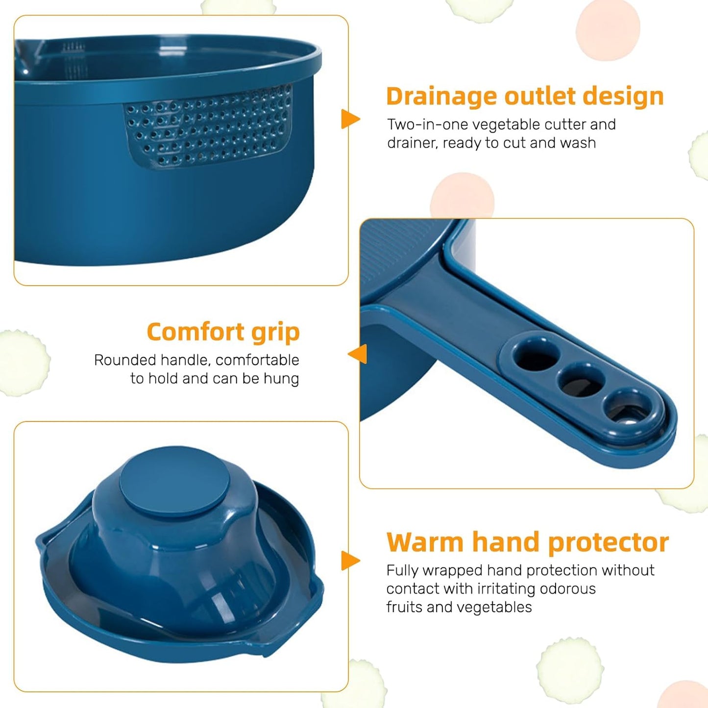 🔥✨9 IN 1 - Multifunction mandoline slicer