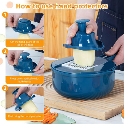 🔥✨9 IN 1 - Multifunction mandoline slicer