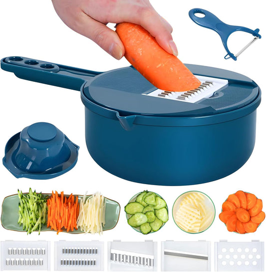 🔥✨9 IN 1 - Multifunction mandoline slicer