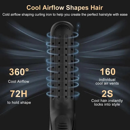 ✨50% OFF NOW! 🎉Styling Pro 2-in-1: Straightener &amp; Curler with Cool Airflow