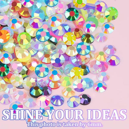 ✨💞30000Pcs Resin Jelly Rhinestones for Bedazzling