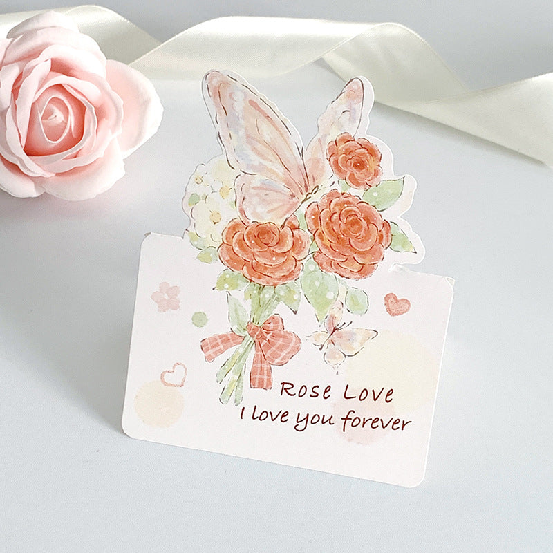 💞Valentine's Day 3D Flower Bouquet Greeting Card
