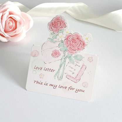 💞Valentine's Day 3D Flower Bouquet Greeting Card